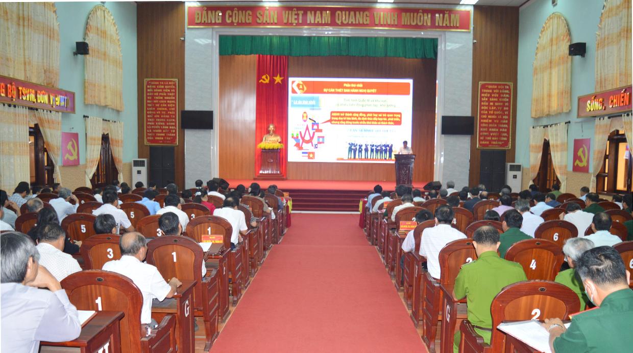 Quang cảnh hội nghị. Ảnh: Anh Huy