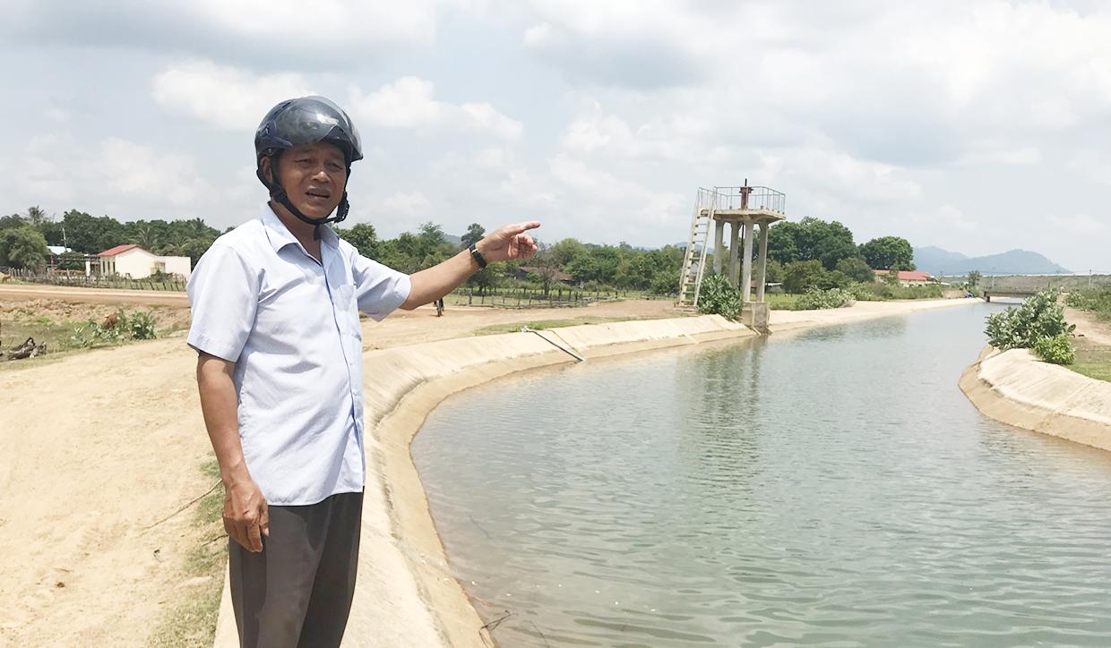 Gia Lai chủ động phương án triển khai vùng tưới thủy lợi Ia Mơr, huyện Chư Prông. Ảnh: Nguyễn Diệp