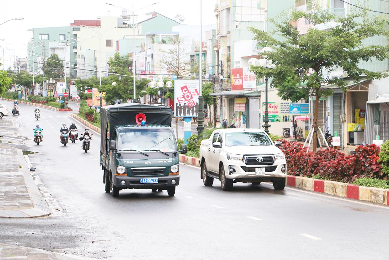 Toàn tỉnh Gia Lai có cấp độ dịch ở mức bình thường mới. Ảnh: Quang Tấn