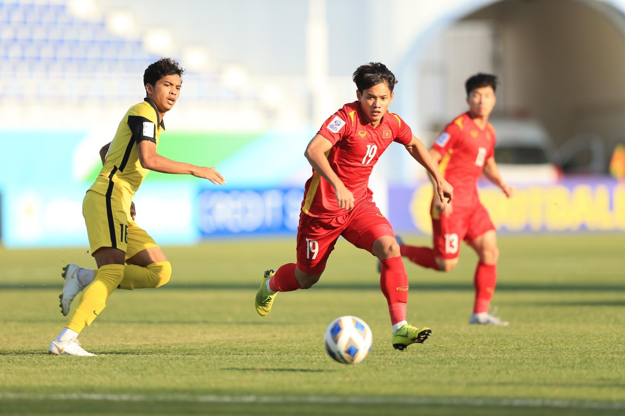 Thanh Nhân (19) nằm trong nhóm viện binh và đã tạo ấn tượng tốt ở giải U.23 Đông Nam Á hồi đầu năm. Ảnh: Phúc Thắng