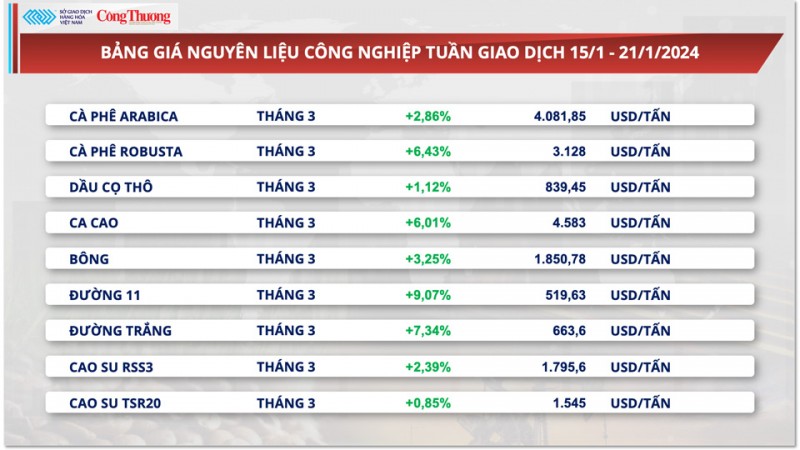 Lo ngại chuỗi cung ứng vận chuyển bị gián đoạn, giá cà phê xuất khẩu tiến tới vùng cao nhất