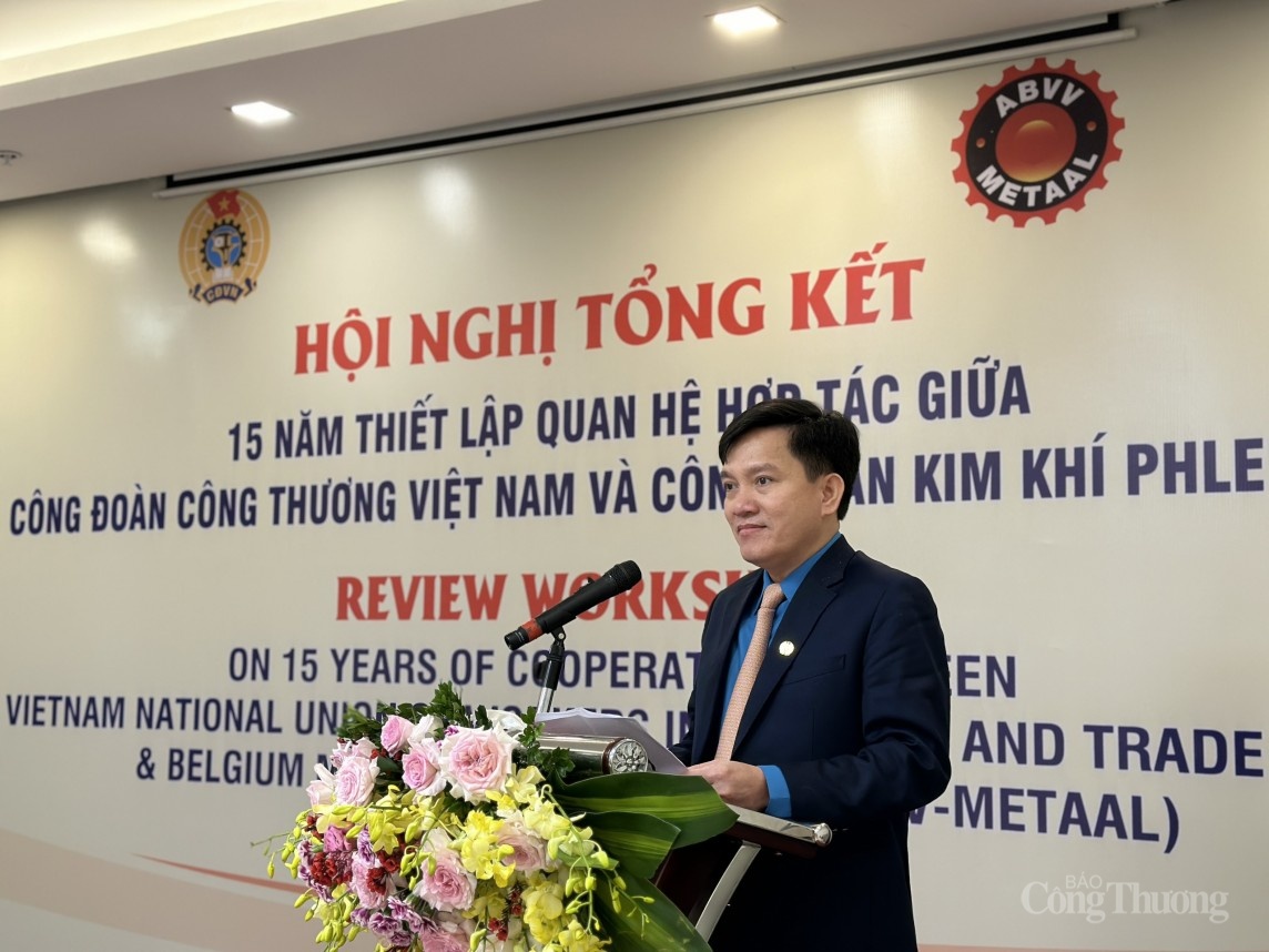 Công đoàn Công Thương Việt Nam và ABVV – Metaal: Mô hình hợp tác song phương tiêu biểu cấp công đoàn ngành