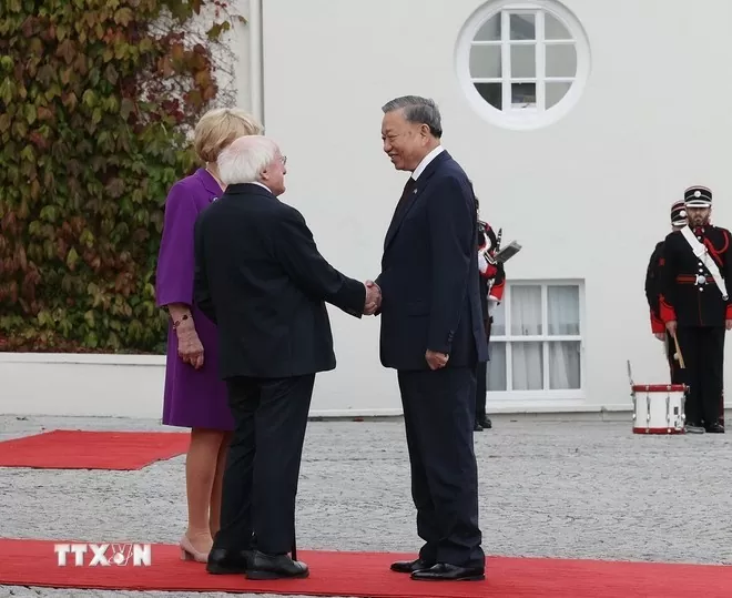 Phát biểu của Tổng thống Ireland tại tiệc chiêu đãi Tổng Bí thư, Chủ tịch nước Phát biểu của Tổng thống Ireland tại tiệc chiêu đãi Tổng Bí thư, Chủ tịch nước