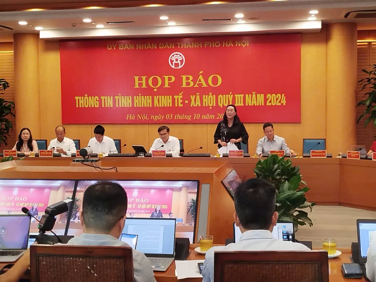 Hà Nội: CPI 9 tháng tăng 4,88%, sản xuất công nghiệp tăng 5,4% Hà Nội: CPI 9 tháng tăng 4,88%, sản xuất công nghiệp tăng 5,4%