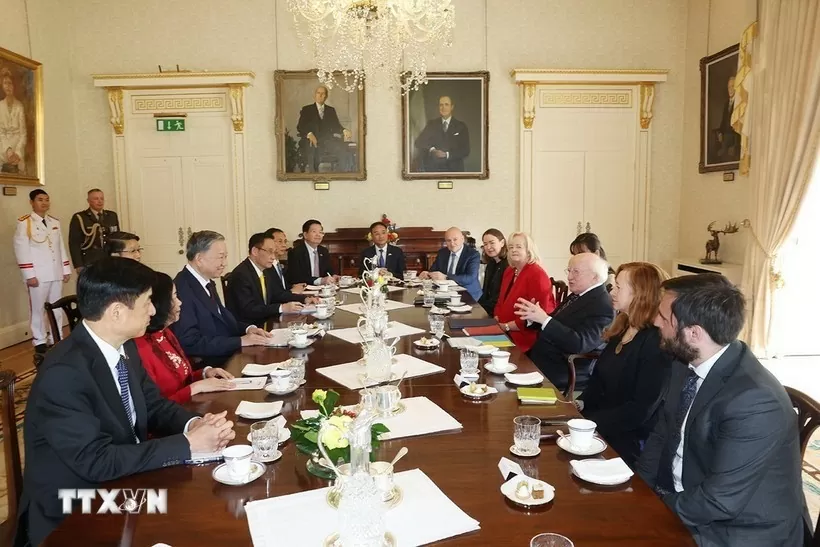 Phát biểu của Tổng thống Ireland tại tiệc chiêu đãi Tổng Bí thư, Chủ tịch nước Phát biểu của Tổng thống Ireland tại tiệc chiêu đãi Tổng Bí thư, Chủ tịch nước