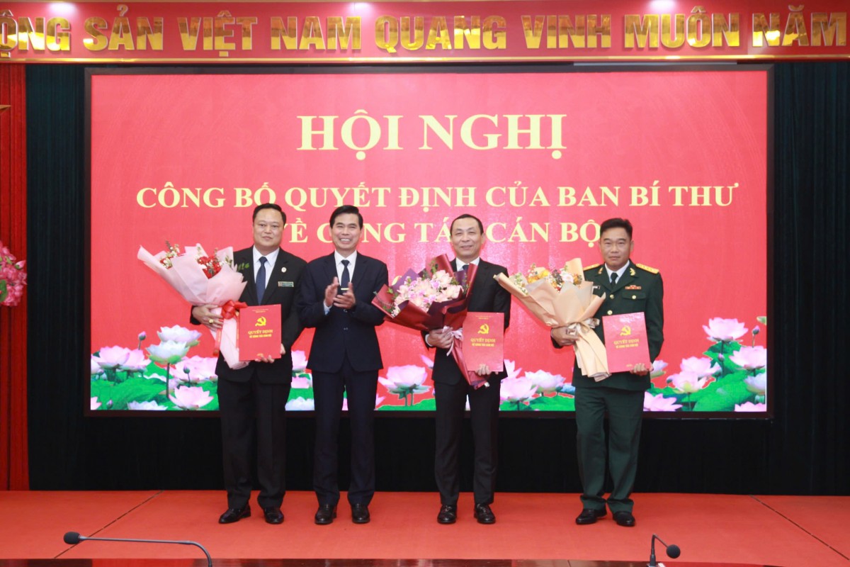 Sơn La có tân Phó Bí thư Tỉnh uỷ Sơn La có tân Phó Bí thư Tỉnh uỷ