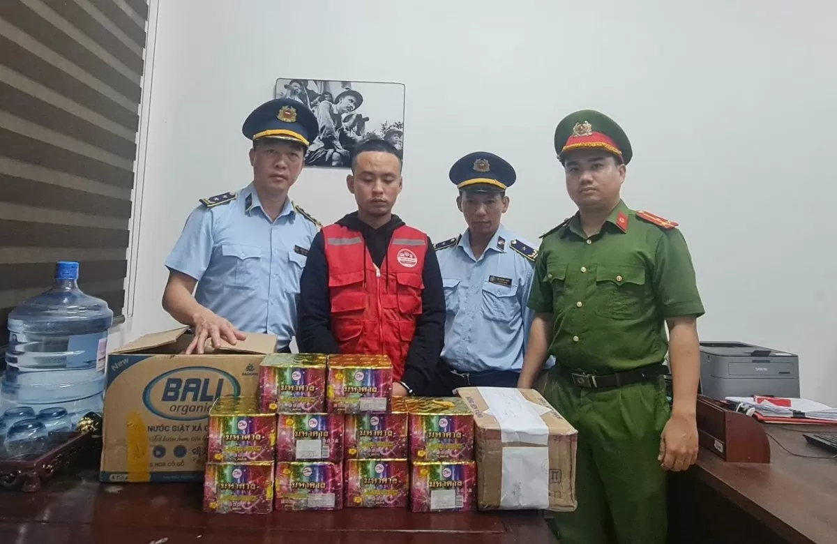 Nghệ An: Ngăn chặn kịp thời 16,2kg pháo vận chuyển trái phép Nghệ An: Ngăn chặn kịp thời 16,2kg pháo vận chuyển trái phép