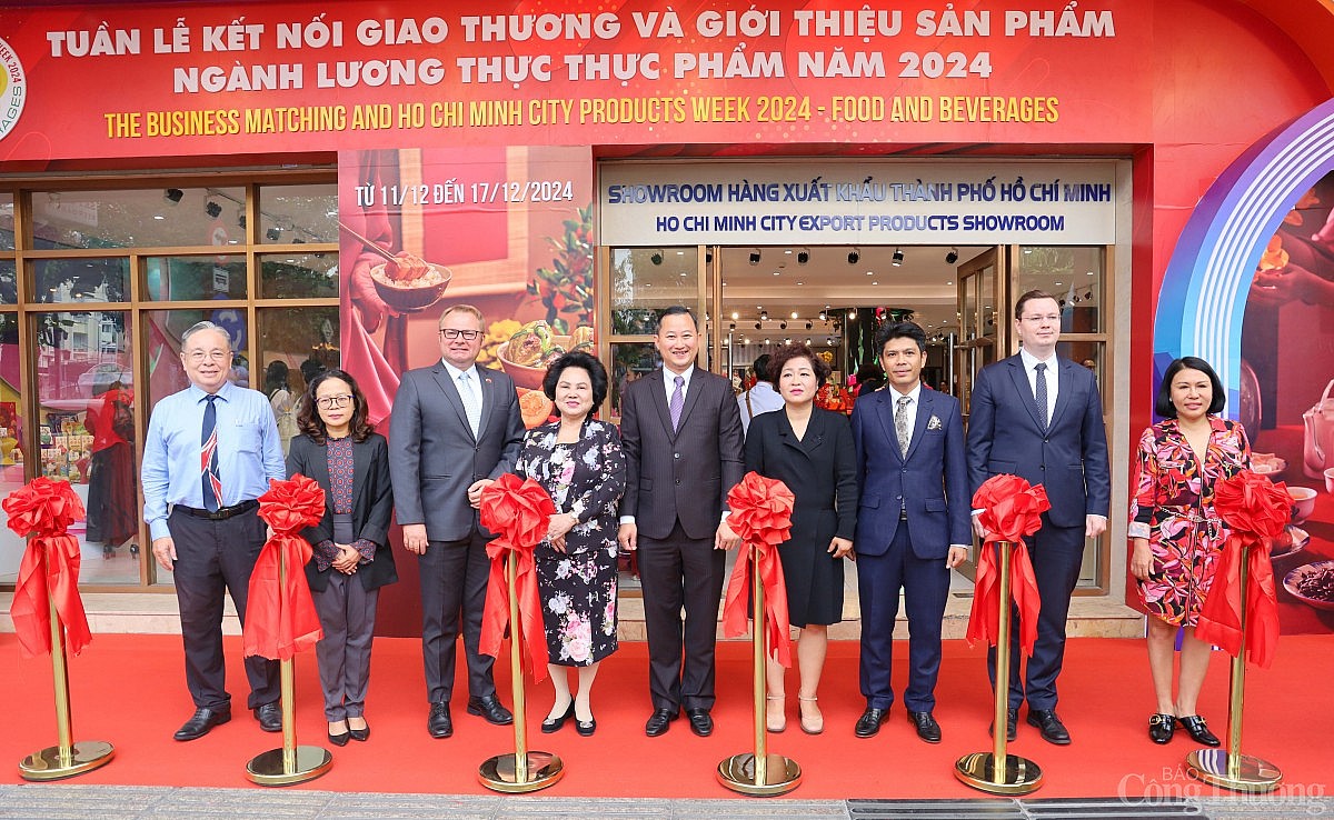 Khai mạc Tuần lễ kết nối giao thương, giới thiệu sản phẩm ngành lương thực thực phẩm Khai mạc Tuần lễ kết nối giao thương, giới thiệu sản phẩm ngành lương thực thực phẩm