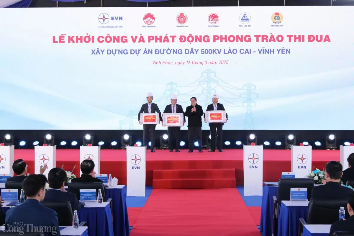 Thủ tướng: Phát huy tinh thần mạch 3 trong thi công đường dây 500kV Lào Cai - Vĩnh Yên