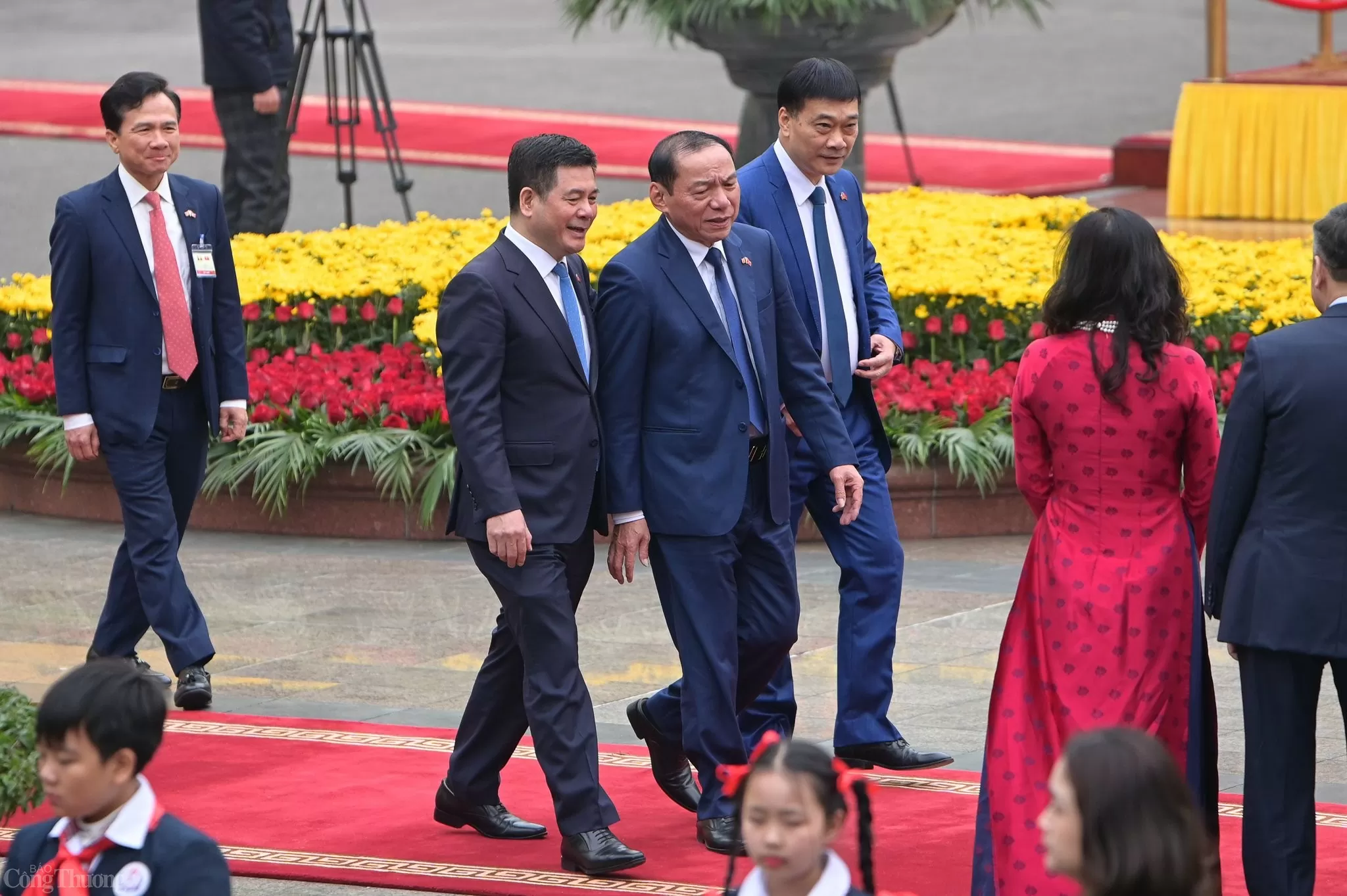 Chủ tịch nước Lương Cường chủ trì lễ đón Nhà vua Bỉ Philippe