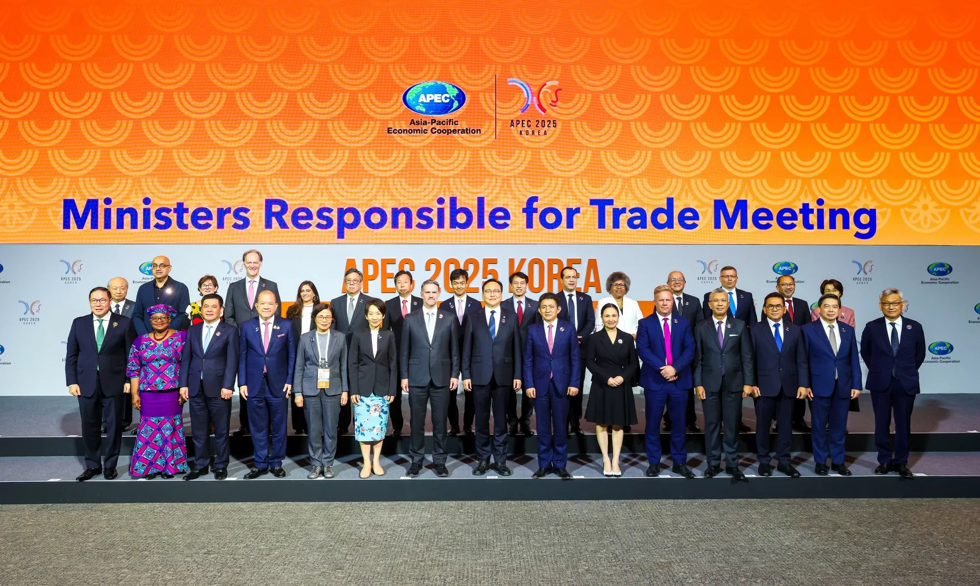 Các Bộ trưởng thông qua Tuyên bố chung về thương mại APEC2025