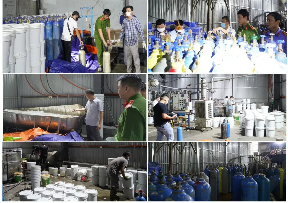 Thanh Hóa: Triệt phá đường dây sản xuất, buôn bán khí cười siêu khủng Thanh Hóa: Triệt phá đường dây sản xuất, buôn bán khí cười siêu khủng