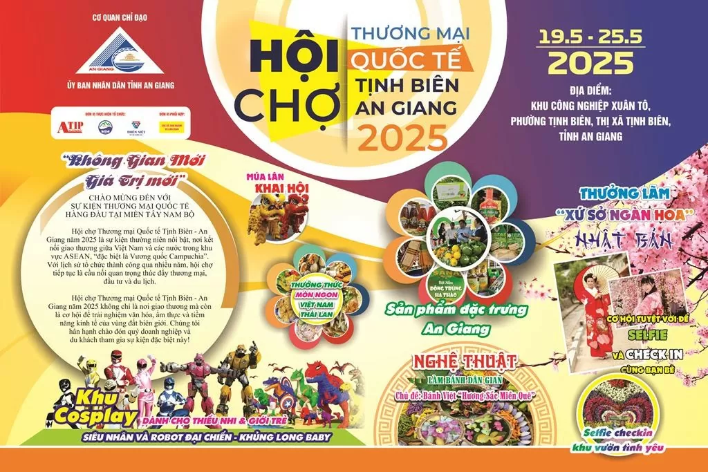 Hội chợ Tịnh Biên - An Giang: Đưa hàng Việt vươn qua cửa ngõ biên giới