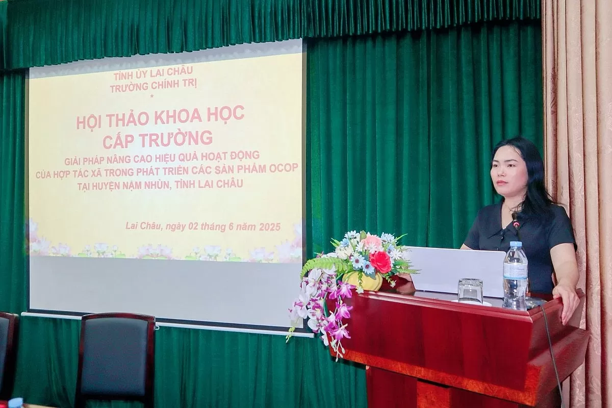 Bệ phóng cho sản phẩm OCOP ở Nậm Nhùn, Lai Châu 'Bệ phóng' cho sản phẩm OCOP ở Nậm Nhùn, Lai Châu