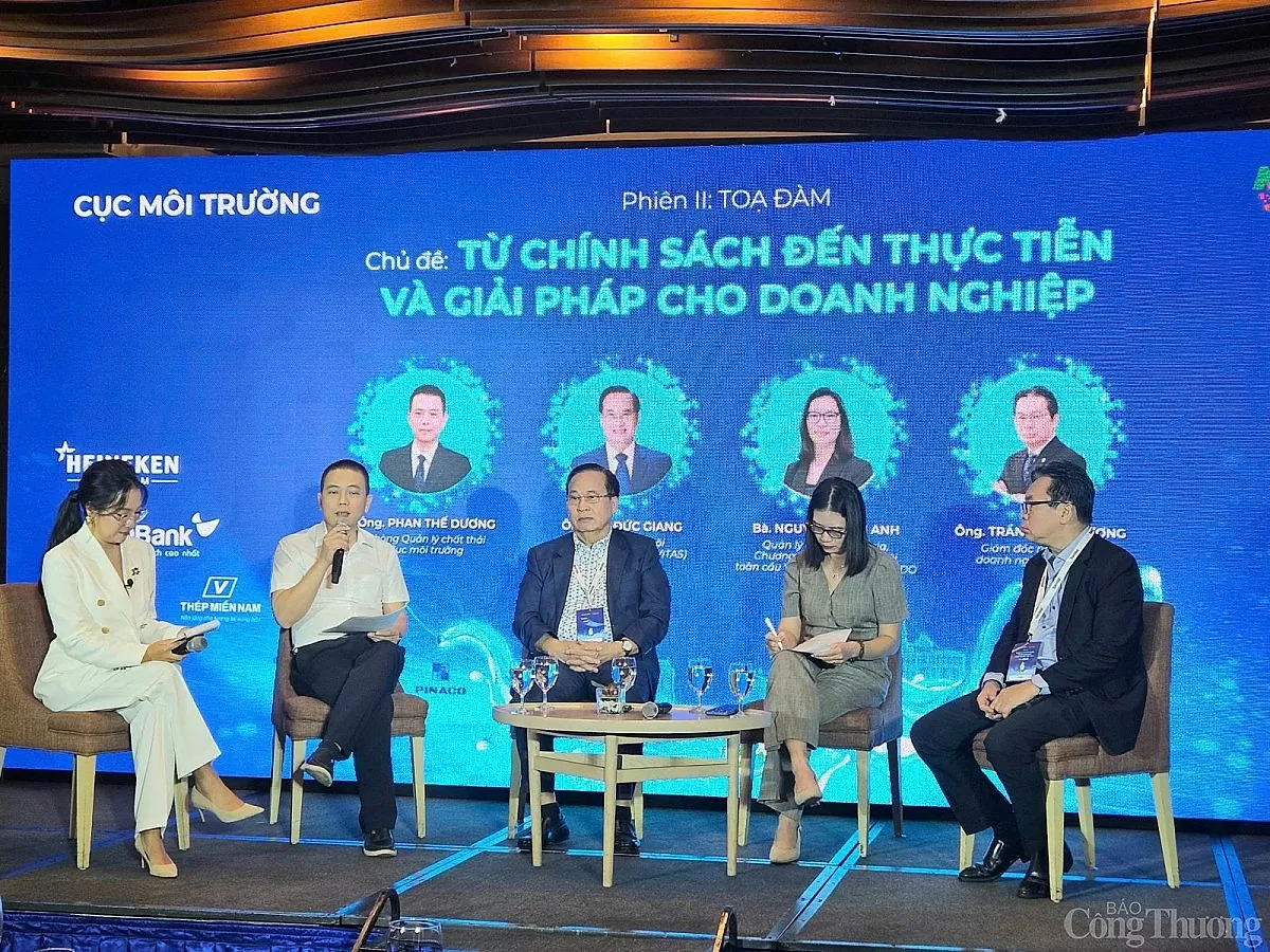 Thúc đẩy quản lý nước bền vững trong sản xuất công nghiệp Thúc đẩy quản lý nước bền vững trong sản xuất công nghiệp