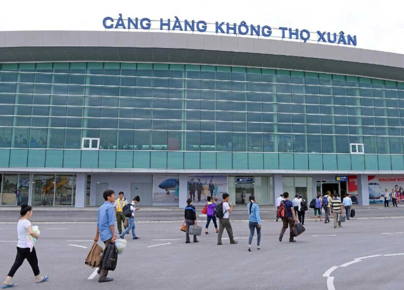 Sân bay Thọ Xuân sẽ tạm dừng hoạt động bay từ 18 giờ hôm nay đến 6 giờ sáng ngày hôm sau. Ảnh internet