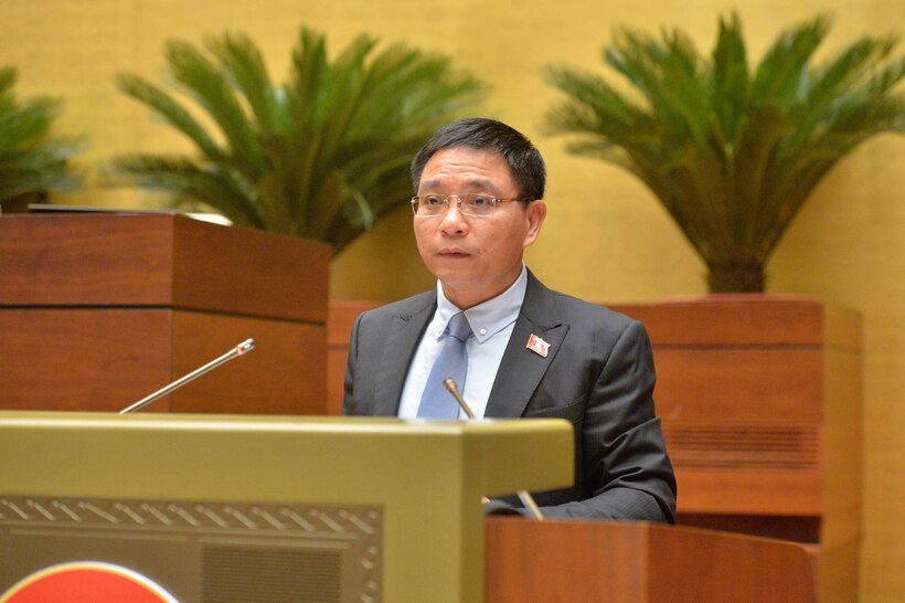 Bộ trưởng Bộ Tài chính Nguyễn Văn Thắng. Ảnh tư liệu: QH