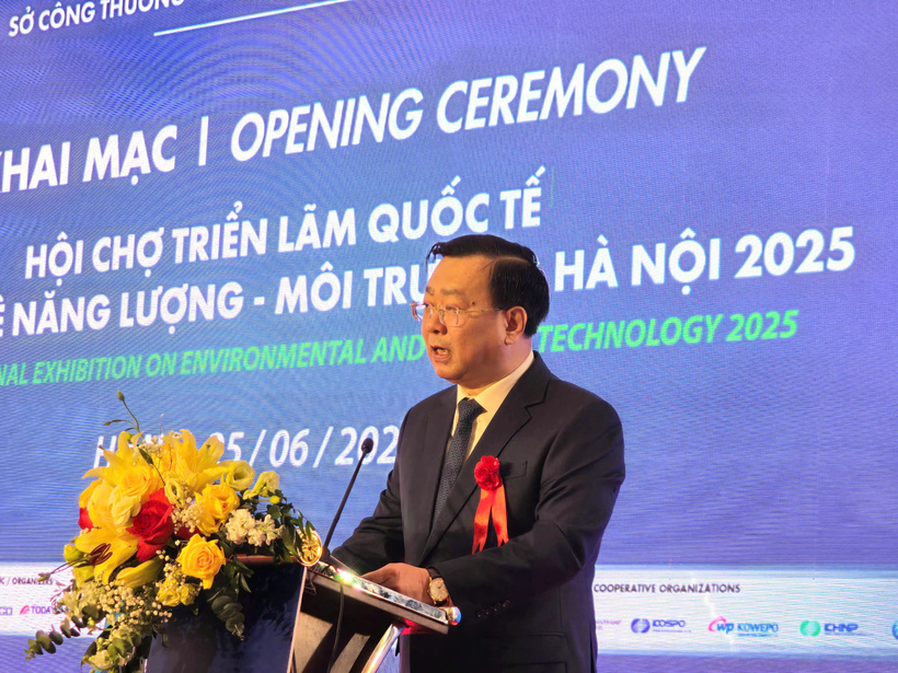 Ông Võ Nguyên Phong – Giám đốc Sở Công Thương Hà Nội. Ảnh: Thu Hường