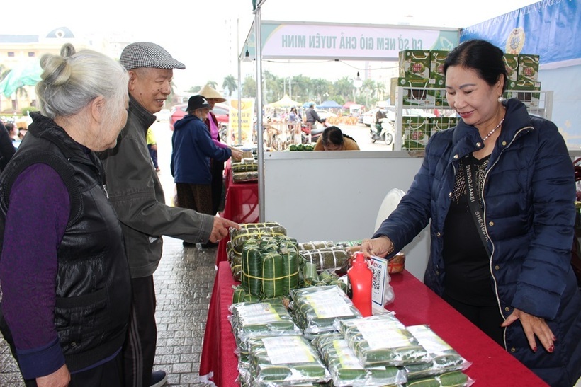 Nhiều sản phẩm OCOP đặc trưng của xứ Thanh đã có mặt ở khắp cả nước. Ảnh: Hoàng Minh.
