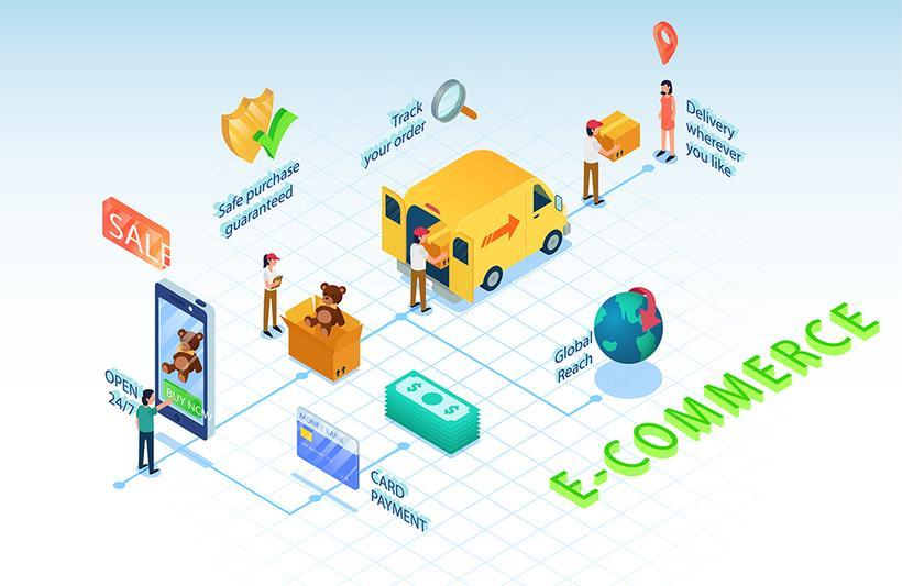 Thúc đẩy xuất khẩu hàng Việt qua thương mại điện tử xuyên biên giới. Ảnh minh họa