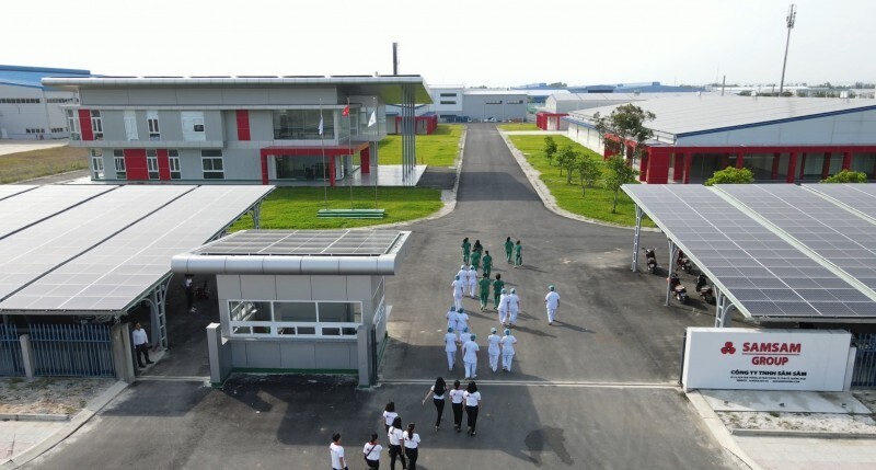 Nhà máy nhân giống, chế biến sâm Ngọc linh của Sam Sam Group tại TP. Đà Nẵng. Ảnh: Hạ Vĩ