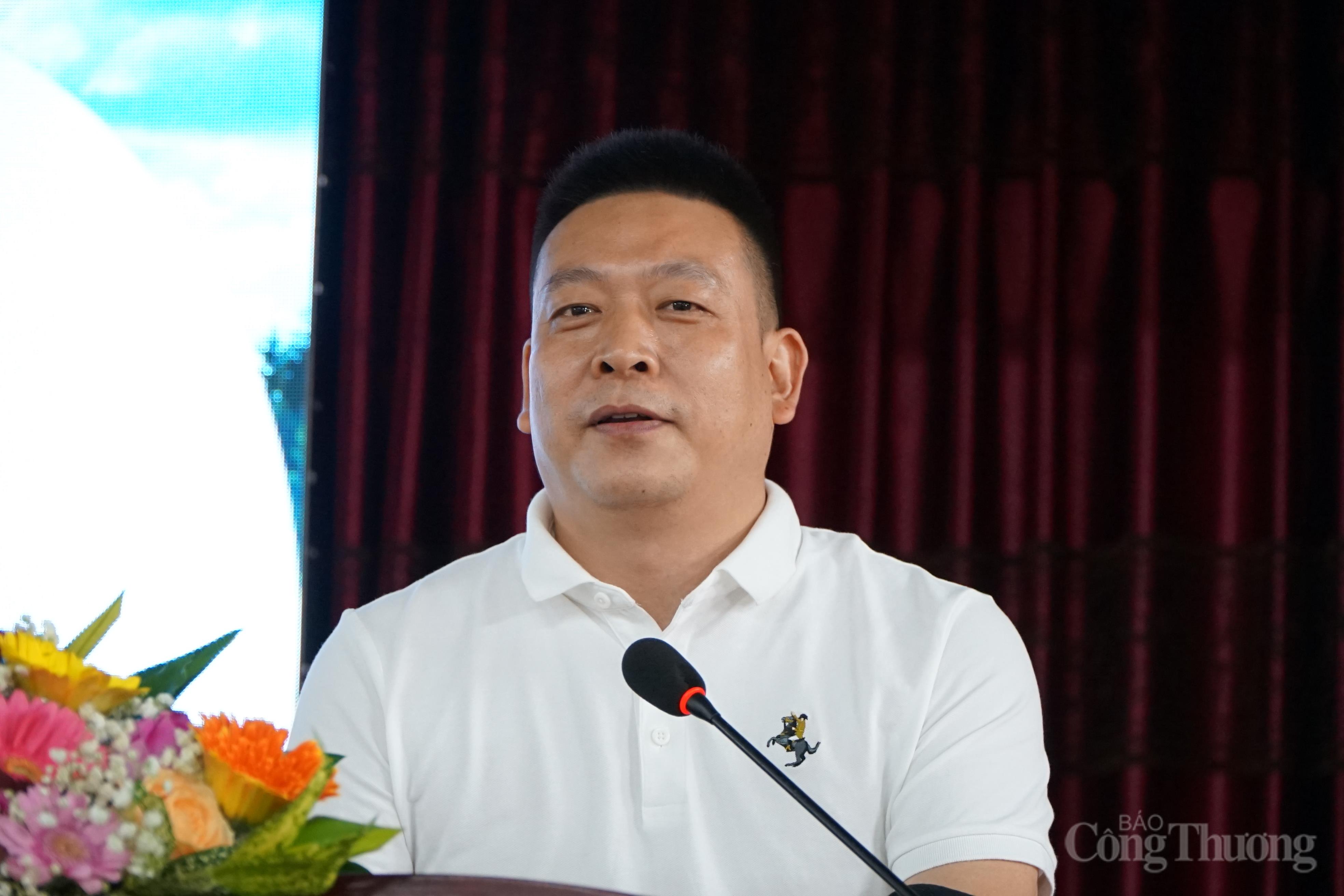 Ông Lưu Húc, Chủ tịch HĐQT Tập đoàn Quốc tế Cửu Nhất nêu các giải pháp trong xuất khẩu sầu riêng