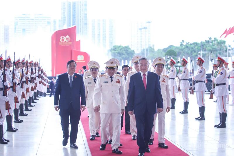 Lãnh đạo Đảng, Nhà nước dự Lễ kỷ niệm 80 năm Ngày truyền thống Công an nhân dân - 2