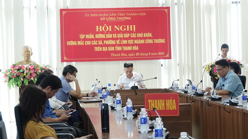 Hội nghị đã giúp các địa phương nắm rõ phân cấp, phân quyền trong lĩnh vực công thương