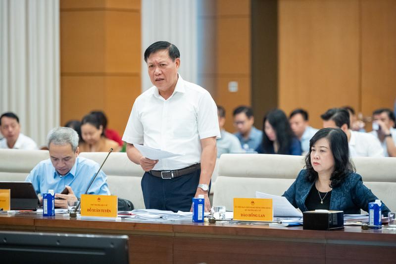 Thứ trưởng Bộ Y tế Đỗ Xuân Tuyên phát biểu