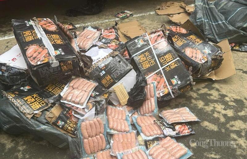 Số hàng hóa bị thu giữ