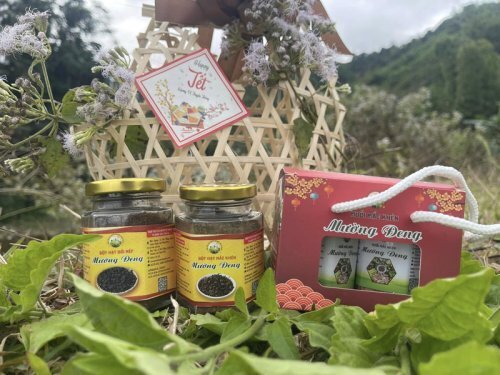 Muối mắc khẻn Mường Đeng - sản phẩm OCOP của vùng cao Thanh Hoá. Ảnh minh hoạ