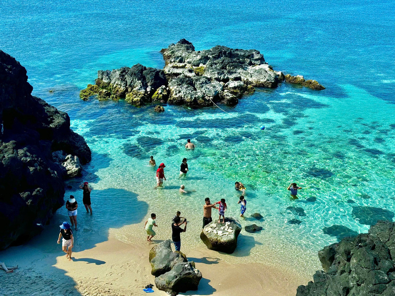 Hiện tại, du lịch là một trong thế mạnh của đặc khu Lý Sơn. Ảnh: Nguyễn Dương