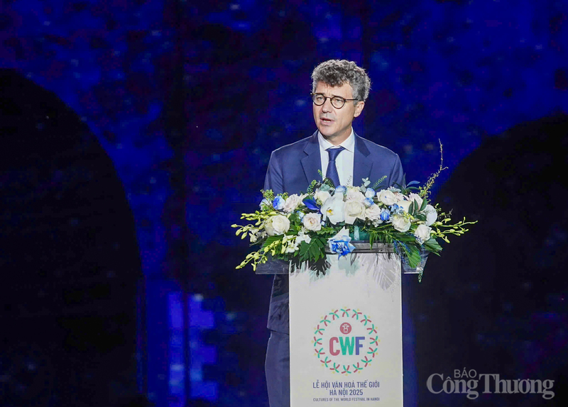 Ông Jonathan Wallace Baker, Trưởng Đại diện UNESCO tại Việt Nam phát biểu.