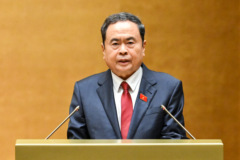 Chủ tịch Quốc hội Trần Thanh Mẫn.