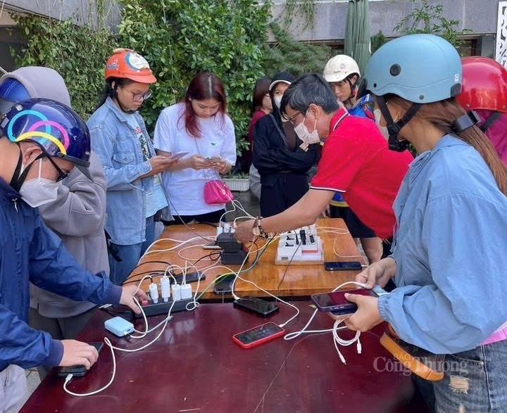 Điểm sạc pin miễn phí tại Khách sạn Hải Âu - Seagull Hotel.