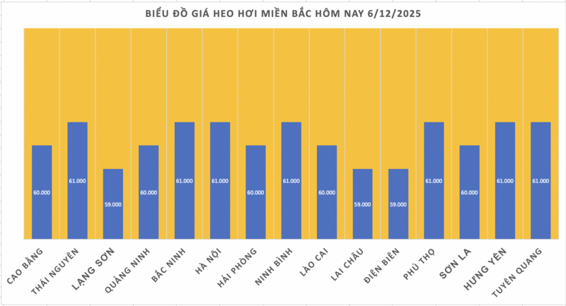 Giá heo hơi hôm nay 6/12/2025: Tiếp đà tăng mạnh - 1