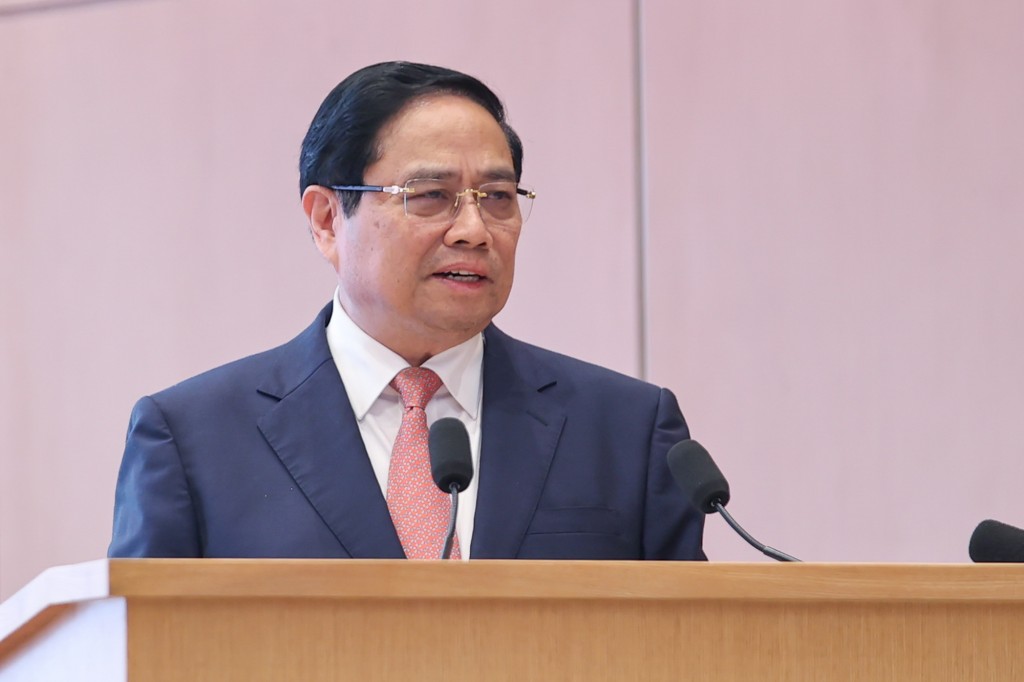 Thủ tướng nhấn mạnh các nhiệm vụ để Trung tâm tài chính quốc tế hoạt động hiệu quả, thực chất, phát huy hiệu quả - Ảnh: VGP/Nhật Bắc Thủ tướng nhấn mạnh các nhiệm vụ để Trung tâm tài chính quốc tế hoạt động hiệu quả, thực chất, phát huy hiệu quả - Ảnh: VGP/Nhật Bắc