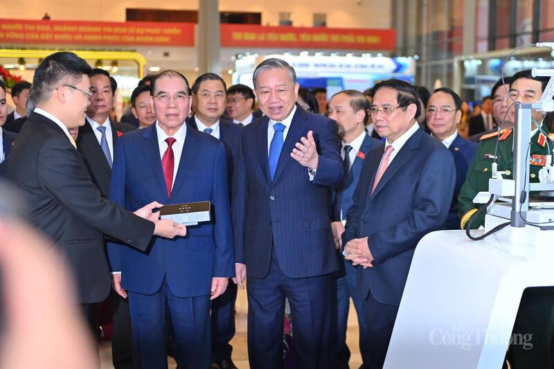 Tổng Bí thư Tô Lâm cùng lãnh đạo Đảng, Nhà nước dự Đại hội thi đua yêu nước lần thứ XI - 5