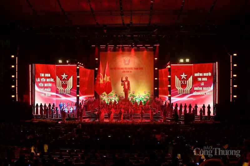 Đại hội Thi đua yêu nước toàn quốc lần thứ XI diễn ra trong hai ngày 26 - 27/12, tại Hà Nội. Ảnh: Nam Nguyễn