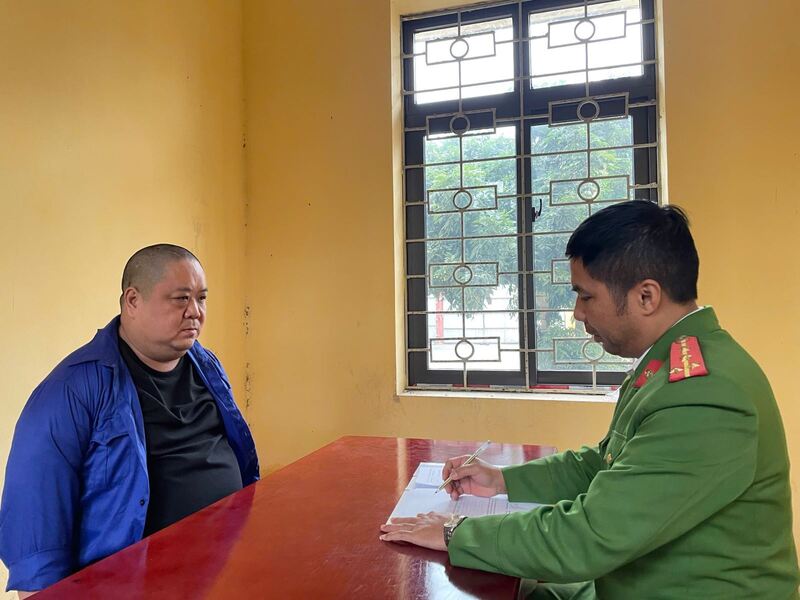 Đối tượng Nguyễn Chính Nghĩa. Ảnh: Công an tỉnh Hưng Yên