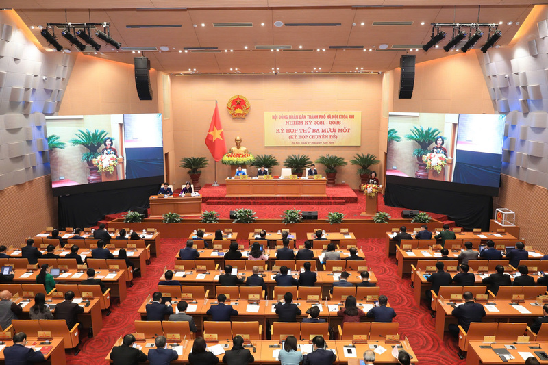 Quang cảnh kỳ họp. Ảnh: Linh Phạm