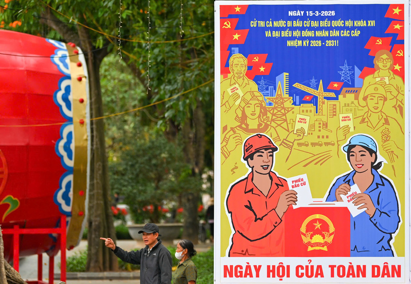 Công tác chuẩn bị cho cuộc bầu cử đại biểu Quốc hội khóa XVI và đại biểu HĐND các cấp nhiệm kỳ 2026 – 2031 đã tạo được niềm tin và sự kỳ vọng lớn trong Nhân dân. Ảnh: Nam Nguyễn