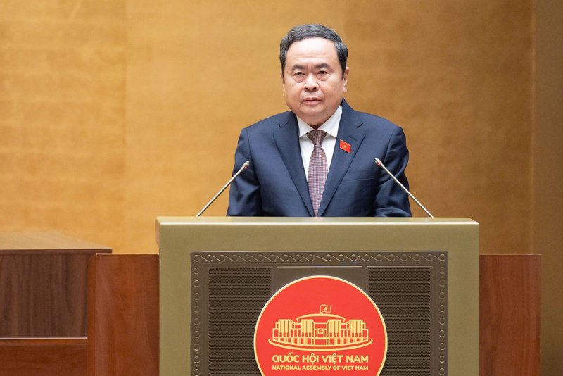 Chủ tịch Quốc hội Trần Thanh Mẫn phát biểu bế mạc Kỳ họp