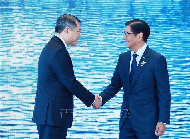 Sáng 8/5/2026, Thủ tướng Chính phủ Lê Minh Hưng dự Lễ khai mạc Hội nghị Cấp cao ASEAN lần thứ 48, tại Cebu, Philippines. Ảnh: Dương Giang/TTXVN