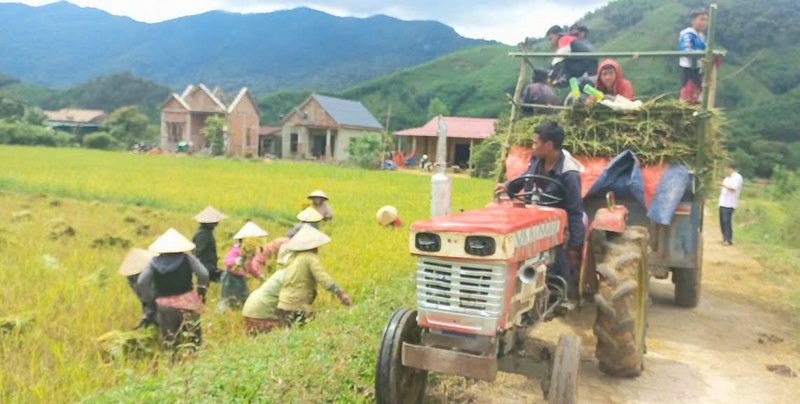 Cơ giới hoá trong nông nghiệp, nhằm nâng cao giá trị sản xuất. Ảnh: Nguyễn Tuấn