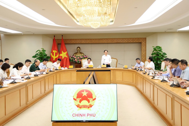 Phó Thủ tướng Hồ Quốc Dũng phát biểu kết luận cuộc họp - Ảnh VGP/Thu Sa