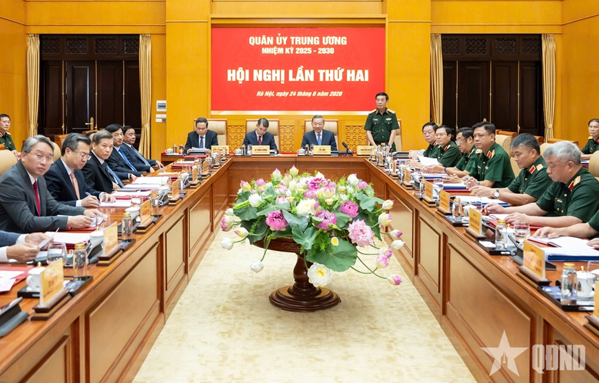 Tổng Bí thư, Chủ tịch nước Tô Lâm chủ trì Hội nghị Quân ủy Trung ương