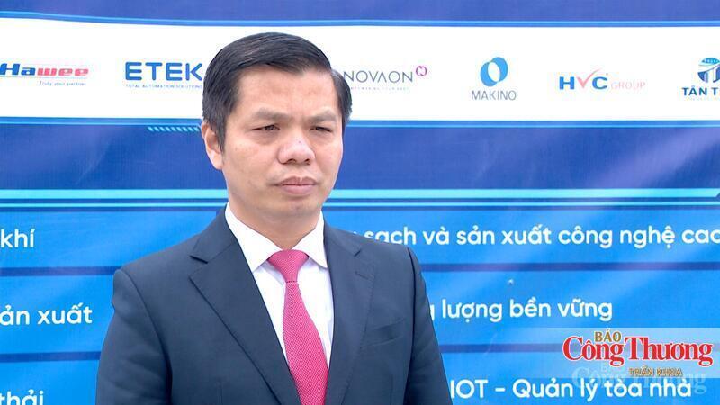 Ông Hoàng Anh Tuấn, Phó Giám đốc Sở Công Thương Bắc Ninh.