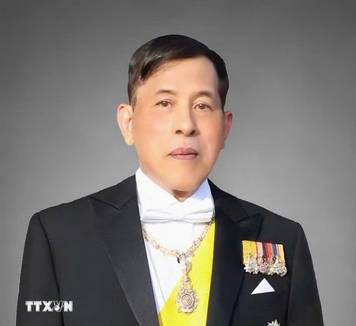 Nhà vua Vương quốc Thái Lan Maha Vajiralongkorn Phra Vajiraklaochaoyuhua.