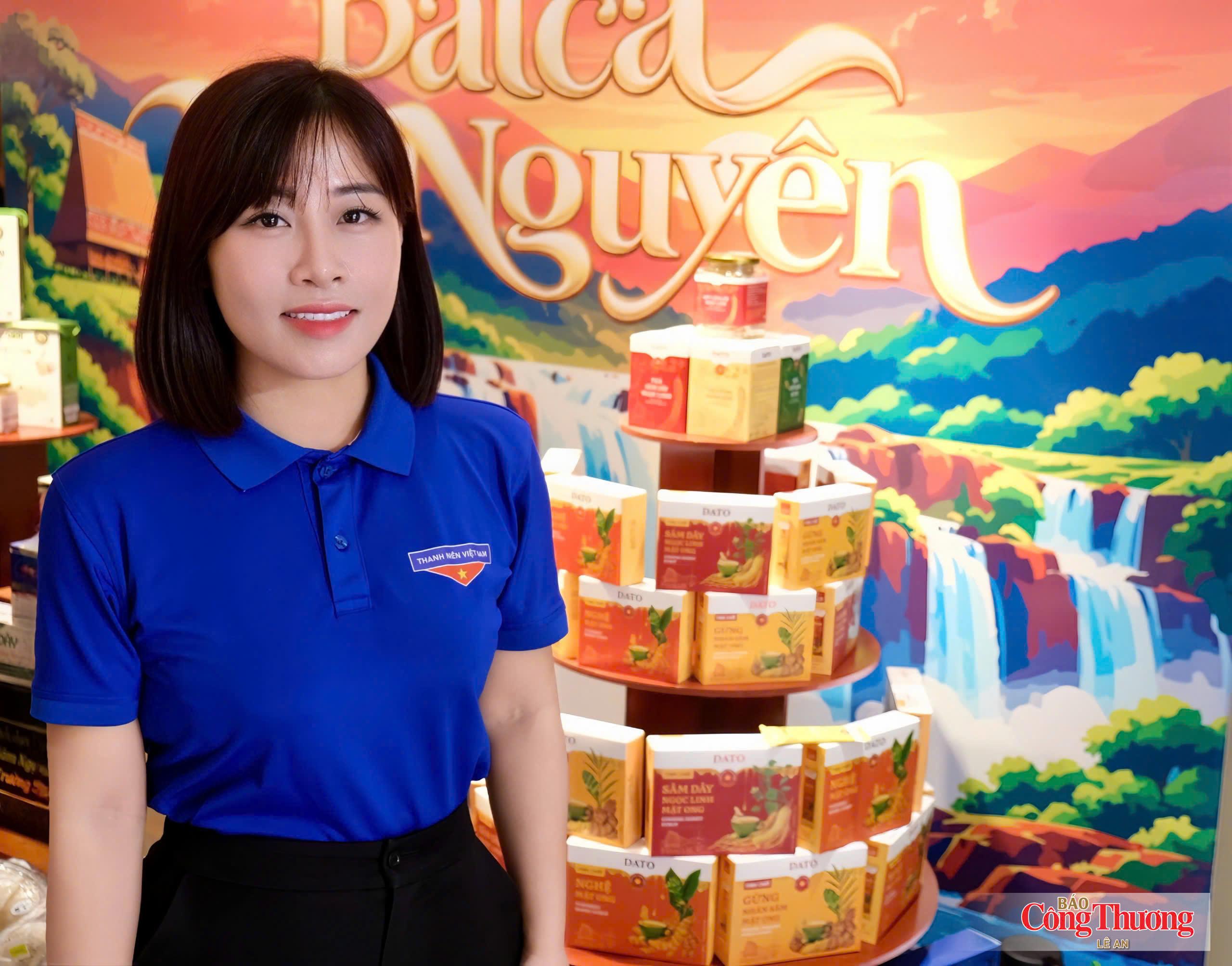 Bà Nguyễn Ngọc Tâm, Bí thư Đoàn Thanh niên Bộ Công Thương trả lời phỏng vấn